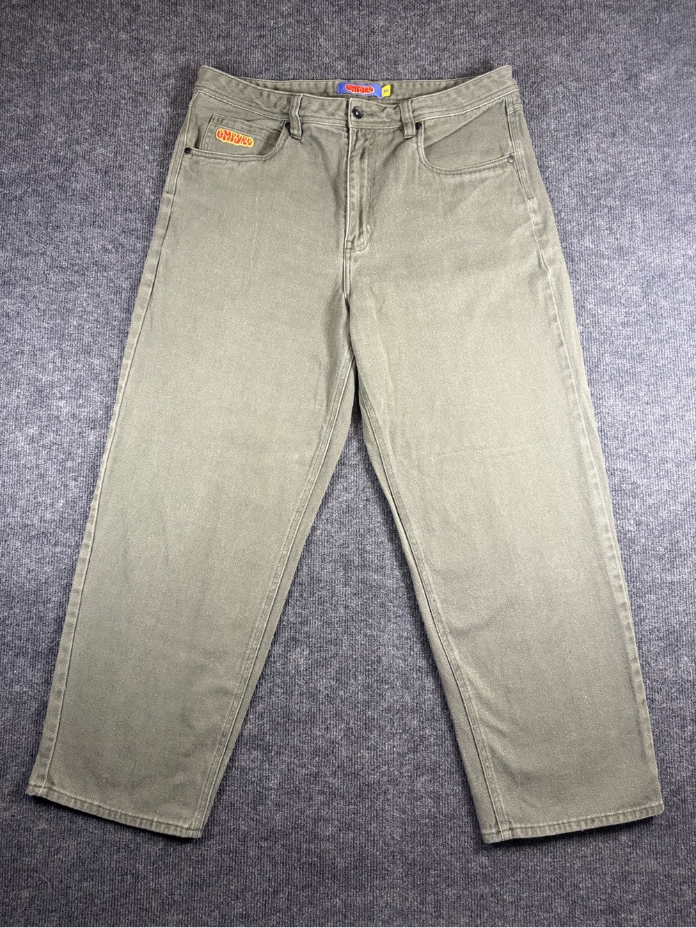 VTG Empyre Jeans Men’s 36 Baggy Skate Hip Hop Grunge Denim Green